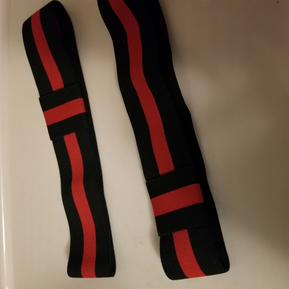 Stylish Black and Red Women's Hat Band